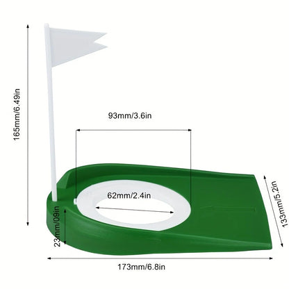 Premium Golf Putting Cup with Inner Ring